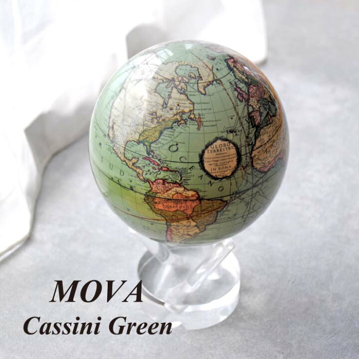 楽天市場】MOVA Cassini Green 地球儀 MG-45-GCT 自動回転 インテリア 