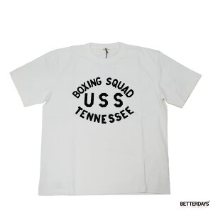 T�V���c �����Y ���j�Z�b�N�X ARCHIVE GRAPHIC TEE BOXING SQUAD USS TENNESSEE A.G.SPALDING��BROS