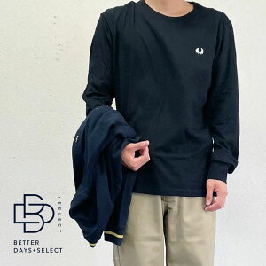 �y2400�~OFF�N�[�|���z�z��4�����������}���\���z�����OT�V���c �����Y �t���b�h�y���[ �N���[�l�b�N ���� M8700 LONG SLEEVE CREW NECK T-SHIRT �y�������K�i�z FRED PERRY