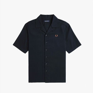 �t���b�h�y���[ �I�[�v���J���[�V���c �����Y ���� FRED PERRY Pique Texture Revere Collar Shirt �y�������K�i�zM7774