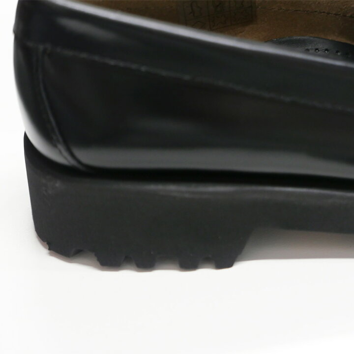楽天市場】ローファー レディース ジーエイチバス BLACK RUBBER SOLE 