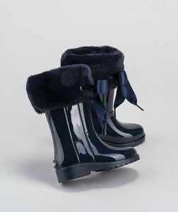 【先着利用順2点で20%OFFクーポン配布中10月ワンダフルデー】レインブーツ 女の子 イゴール igor CAMPERA CHAROL SOFT ボア付き カンペラ リボン ブーツ 長靴 キッズ ジュニア 15cm-23cm 女の子 靴 到着