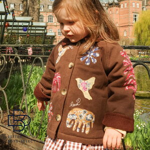 �y2400�~OFF�N�[�|���z�z��4�����������}���\���z�W���P�b�g �L�b�Y �x�r�[ Organic Cotton Brown Fudge Lillibeth MINI Jacket SISSEL EDELBO �V�Z���G���{�[ �V�Z���~�j �y�������K�i�z