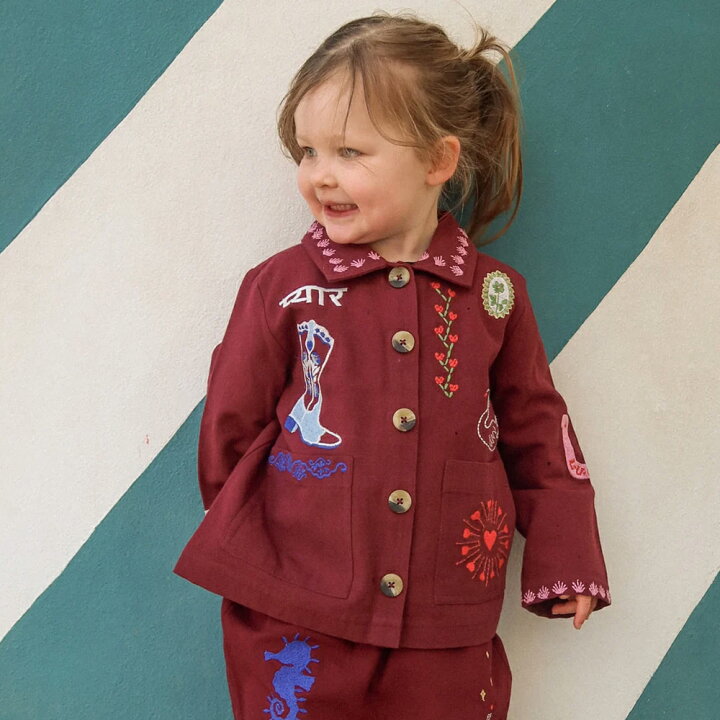 楽天市場】ジャケット キッズ ベビー My MINI Jacket Burgundy SISSEL 