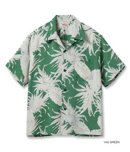 AnVc Y TT[t SUN SURF Lot No. SS39413 / RAYON HAWAIIAN SHIRT gISLAND PINEAPPLEh