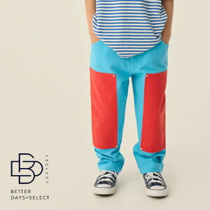 �p���c �L�b�Y �x�r�[ �Y�{�� �g���E�U�[�p���c �u���b�N �U �J���p�����g Blue Color Block Trousers�y�������K�i�zThe Campamento TC-SS26-73