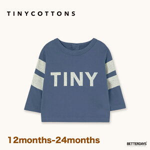 ����T �L�b�Y �x�r�[ �����OT�V���c Stripes Logo Baby tee TINY COTTONS �^�C�j�[�R�b�g���Y 12m�|24m�y�������K�i�z