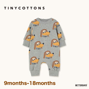 �����p�[�X �L�b�Y �x�r�[ Dogs One piece TINY COTTONS �^�C�j�[�R�b�g���Y 12m�|24m�y�������K�i�z