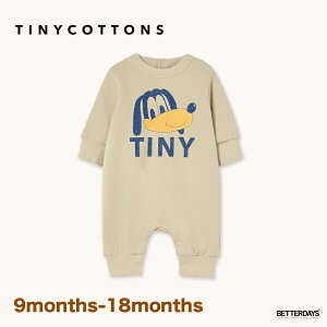 �����p�[�X �L�b�Y �x�r�[ Tiny Dog Graphic One piece TINY COTTONS �^�C�j�[�R�b�g���Y 12m-24m�y�������K�i�z