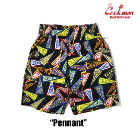 【送料無料】COOKMAN クックマン シェフパンツ Chef Pants Short Pennant ユニセックス ショートパンツ