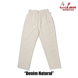 【送料無料】COOKMAN クックマンChef Pants Denim Natural メンズファッション レディースファッション シェフパンツ