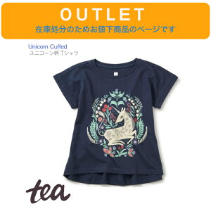 �A�E�g���b�g�݌ɏ����ɂ����l������ �yTea Collection ���j�R�[���� T�V���c �z�e�B�[�R���N�V���� Unicorn Cuffed A���C���� 2�� 3�� 4�� 100cm 110cm�g�b�v�X ���� �l�C�r�[ �t �� �L�b�Y �q�ǂ� ����