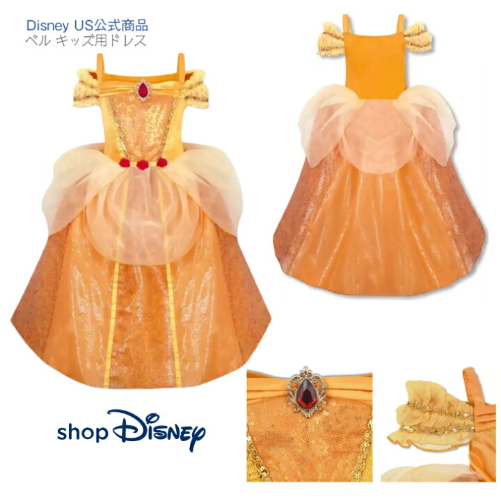 楽天市場】【USA版 ベル キッズ用 ドレス フラワーパターン 110cm  