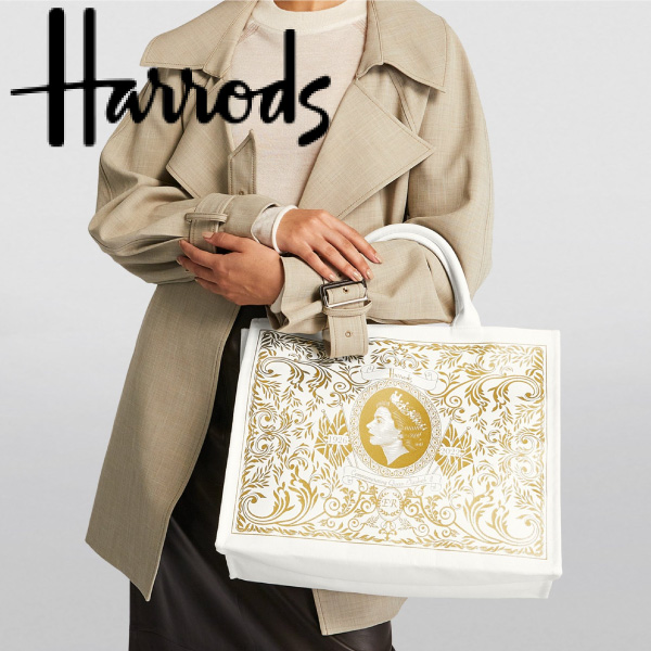 楽天市場】新作/HARRODS ハロッズ 正規品 イギリス王室 トートバッグ