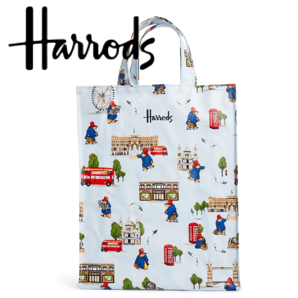 HARRODS ハロッズ 正規品 トートバッグ バック Ｍサイズ ショッピング