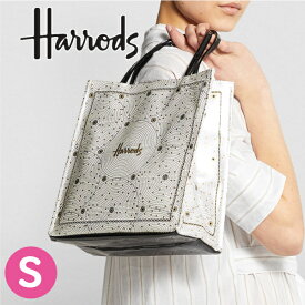 母の日 HARRODS ハロッズ 正規品 裏地付,Sサイズ,トートバッグ PVC ショッピングバッグ,Small Mosaic Floor Shopper Bag 本州送料無料