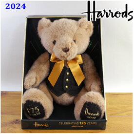 HARRODS ハロッズ 正規品 2024年限定,Annual Bear,Henry イヤーベア,テディベアー,テディーベアー, ぬいぐるみ 箱入り 本州送料無料