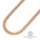 喜平 KIHEI K18PG 12面 トリプル 50g 50cm ネックレス 造幣局刻印有り 新品 ジュエリー ブランドジュエリー