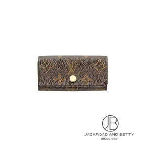 ���C�E���B�g�� LOUIS VUITTON �L�[�P�[�X �~�����e�B�N�� 4 ���m�O���� �u���E�� M69517 �V�i �o�b�O/���z/����
