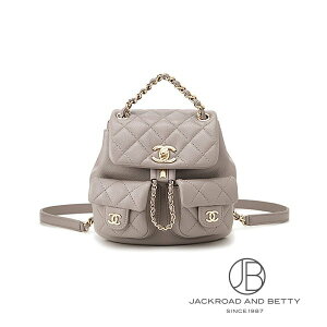 �V���l�� CHANEL �}�g���b�Z �X���[�� �o�b�O�p�b�N �O���[ AS3787 B16985 U6546 �V�i �o�b�O/���z/����