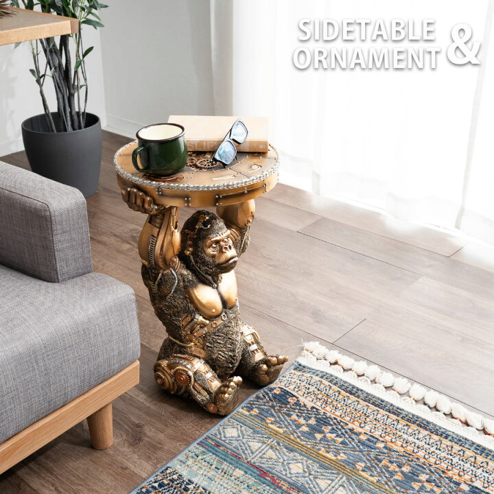 楽天市場】8%offクーポン配布中 サイドテーブル おしゃれ アニマル  