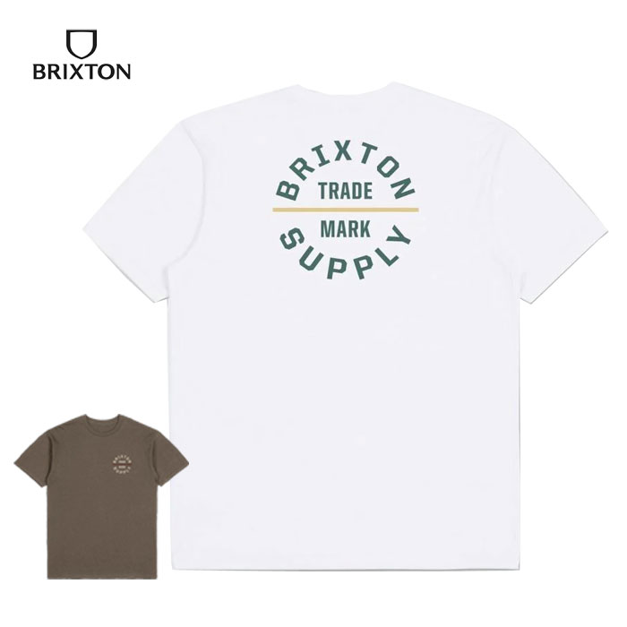 ブリクストン BRIXTON 半袖Tシャツ OATH V S S Standard Fit Tee メンズ トップス カジュアル ストリート ロゴT  BRIX543