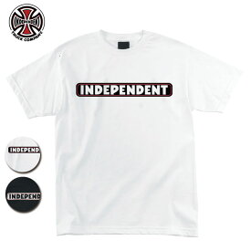 INDEPENDENT インディペンデント Tシャツ BAR LOGO S/S REGULAR T-SHIRT メンズ トップス 半袖tシャツ スケーター ストリート /INDE61