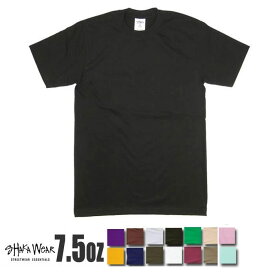 シャカウェア 無地 Tシャツ 7.5oz ヘビーウェイト MAX HEAVYWEIGHT SHORT SLEEVE TEE SHAKA WEAR メンズ 厚手 クルーネック 半袖tシャツ 大きいサイズ SW10