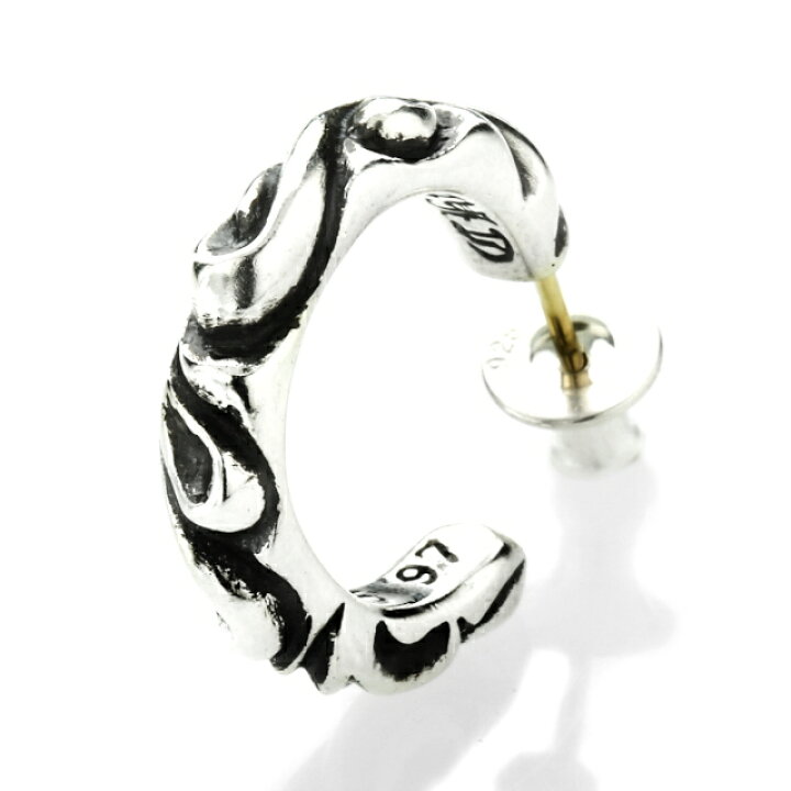 楽天市場 クロムハーツ Chrome Hearts フープ スクロール S ピアス メンズ レディース クロム ブランド シルバー アクセ ギフト プレゼント Beyondcool ビヨンクール