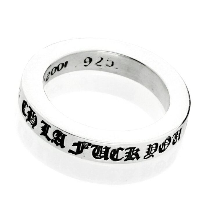 楽天市場 クロムハーツ Chrome Hearts 新品 未使用 正規品 3mm スペーサー リング La Fuckyou ブランド 指輪 メンズ レディース シルバー アクセサリー ギフト プレゼント ペアリング Beyondcool ビヨンクール