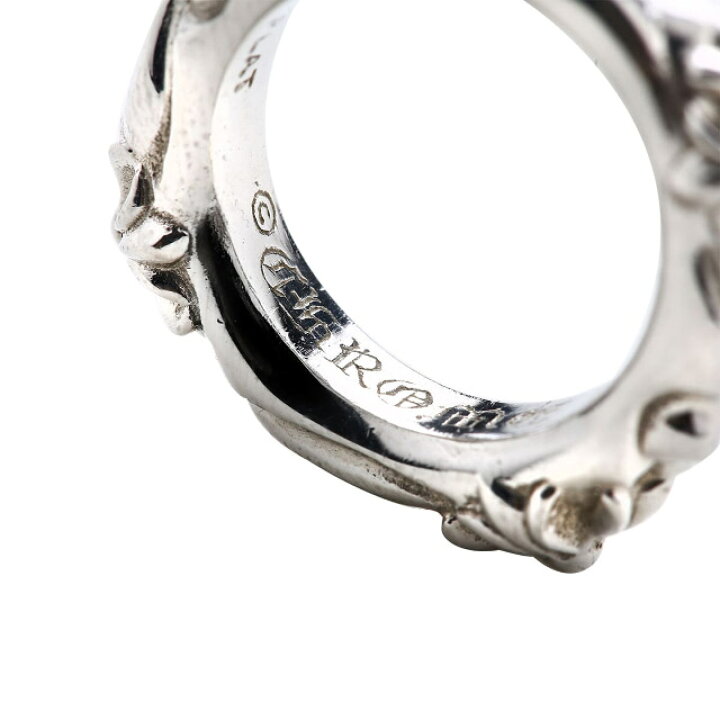 楽天市場】クロムハーツ Chrome Hearts Pt900 SBTバンドリング US5  