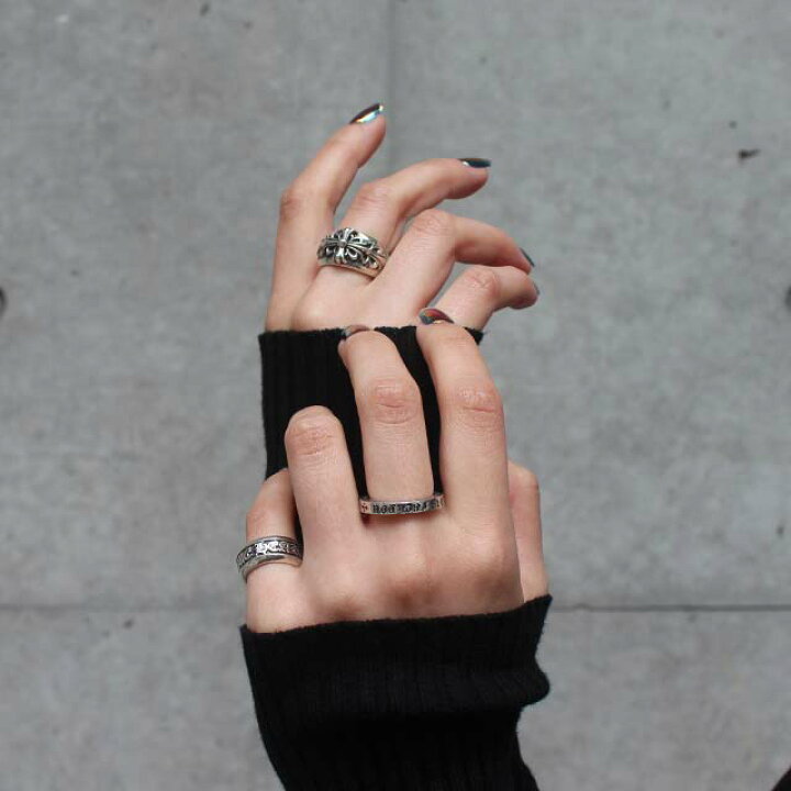 楽天市場 クロムハーツ Chrome Hearts 3mm スペーサー リング La Fuckyou ブランド 指輪 メンズ レディース シルバー アクセサリー ギフト プレゼント ペアリング Beyondcool ビヨンクール