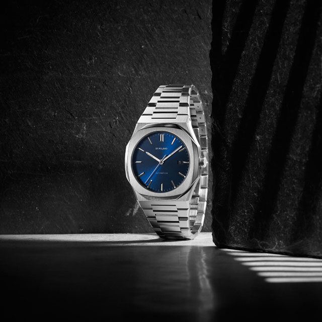 D1ミラノ ディーワンミラノ D1 MILANO 日本総輸入代理店 腕時計 メンズ - オートマティコ ブルー （オートマチック） - 贈り物 ギフト  自動巻き | BeyondCool〜ビヨンクール