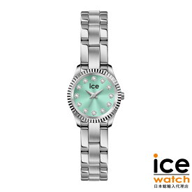 【P10倍！楽天スーパーSALE限定】アイスウォッチ ICE mimi シルバーターコイズ 19mm メンズ レディース ウォッチ ICE-WATCH