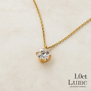 Lume ���~�i�X �l�b�N���X 1.0ct SV925 K18�R�[�e�B���O �Ӓ菑�t �ꗱ�_�C�� �_�C�������h ���f�B�[�X �A�N�Z�T���[ �W���G���[ �M�t�g JEWELRY ���w ���� �t�H�[�}�� �V���v�� ��i �ؚ� �L�O�� ��