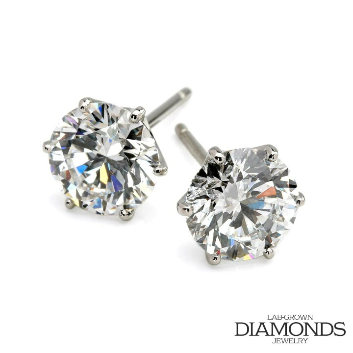 楽天市場】ラボグロウン ダイヤモンド 1.0ct （IGI鑑定書付） プラチナ  