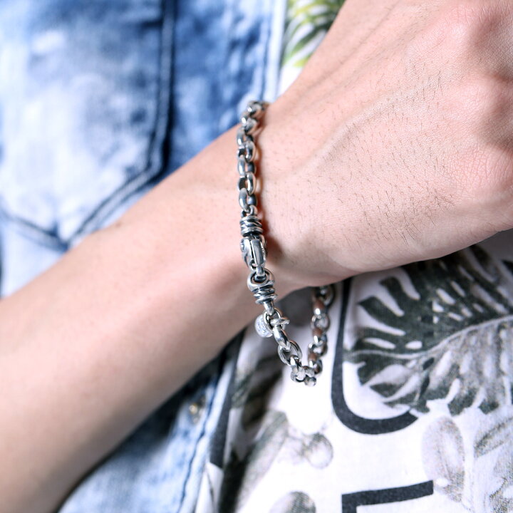 楽天市場】ロンワンズ LONE ONES シルクリンクブレスレット XS w  