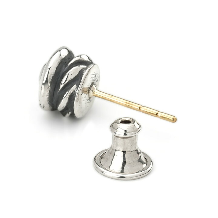 楽天市場】ロンワンズ LONE ONES カーブドスタッドイヤリング ピアス 