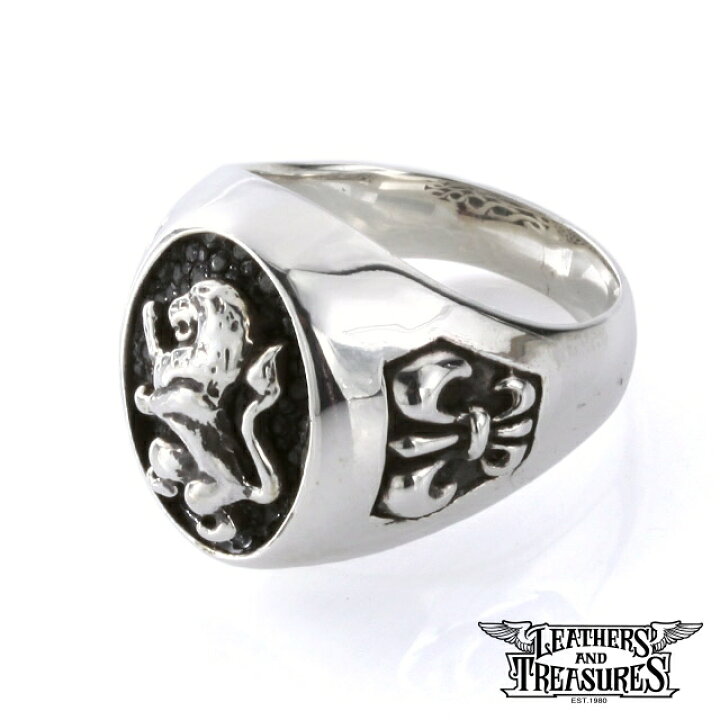 楽天市場】[公式] Leathers and Treasures リング メンズ ブランド  