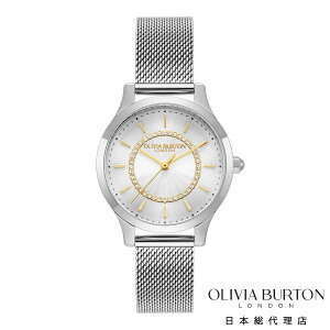 �y�|�C���g5�{�I�}���\������z�I���r�A�E�o�[�g�� �N���V�b�N - 30mm �����_�[���X�g �z���C�g���V���o�[���b�V�� ���f�B�[�X �E�H�b�` OLIVIA BURTON