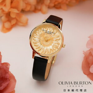 �I���r�A�E�o�[�g�� 3D �t�����[ - �~�f�B�S�[���h �u���b�N���U�[ OLIVIA BURTON �v���[���g �M�t�g ���蕨 ����