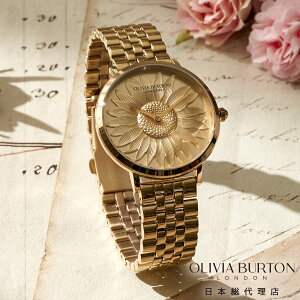 �I���r�A�E�o�[�g�� �V�O�l�`���[ 35mm 3D�t�����[ �S�[���h �u���X���b�g ���f�B�[�X �E�H�b�` OLIVIA BURTON
