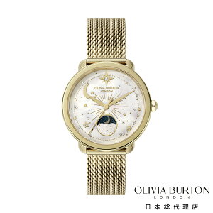 �y�|�C���g5�{�I�}���\������z�I���r�A�E�o�[�g�� �Z���X�e�B�A�� 34mm ���[�� �z���C�g���S�[���h���b�V�� OLIVIA BURTON