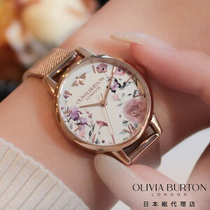 �y�|�C���g5�{�I�}���\������z�I���r�A�E�o�[�g�� �V�O�l�`���[ 30mm �C���X�g���C�e�b�h �t���[���� ���[�Y�S�[���h ���b�V�� OLIVIA BURTON