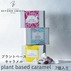プラントベース キャラメル［7粒入］ 冷凍配送 (塩orベリー＆ビーツorアーモンドナッツ )