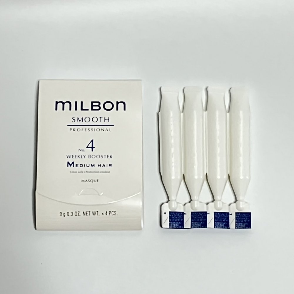 専用 MILBON ミルボン スムースNo.4 ミディアムヘア