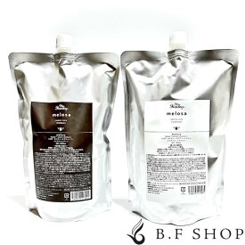 【セット品】マイハニー メロサ ネイチャーケア シャンプー & トリートメント 1000ml + 1000g レフィル MY HONEY LSC