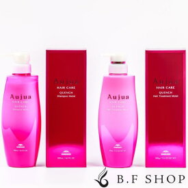 【セット品】ミルボン オージュア クエンチ シャンプー モイスト ＆ ヘアトリートメント モイスト 500ml milbon aujua LSC