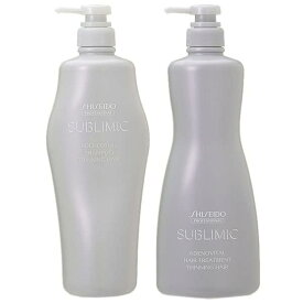 【セット品】資生堂 サブリミック アデノバイタル シャンプー & ヘアトリートメント 1000ml LSC