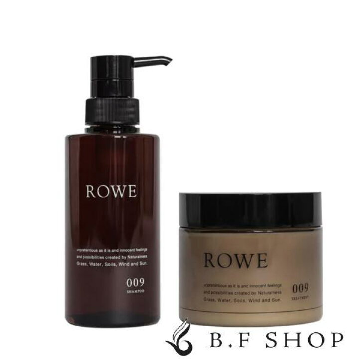 楽天市場】【セット品】ROWE 009 シャンプー ＆ トリートメント 300ml 